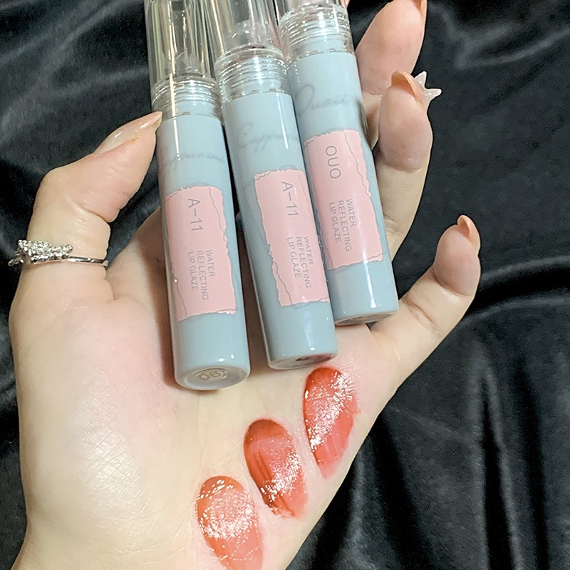 Son Bóng Dạng Thẻ Cappuvini Dưỡng Ẩm Chống Nước Không Dính Cốc Không Phai Màu