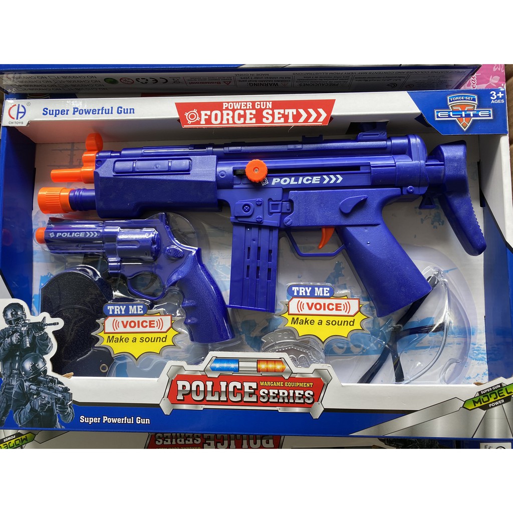 Đồ chơi 2 món tập làm POLICE (ảnh thật shop chụp)