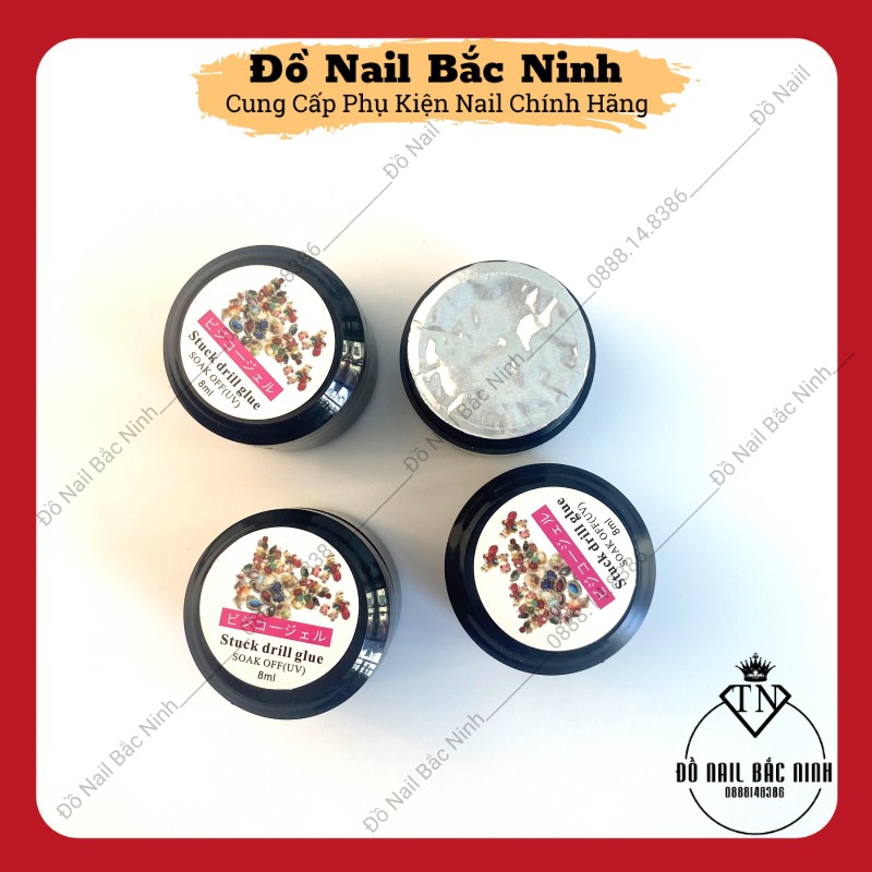 Gel Đính Đá, Gắn Đá Nail Siêu Chắc Hũ 8ml