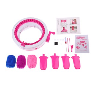 [ToyfulCabin] Kid Scarf Hat Sock Knitting Machine Board Loom Smart Weaver Knitter Toy