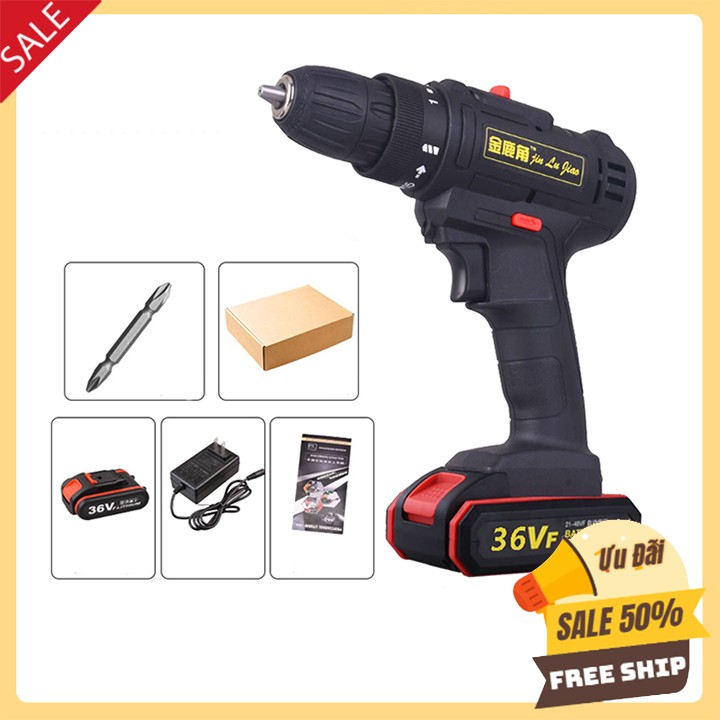 MÁY KHOAN BẮT VÍT DÙNG PIN 36V