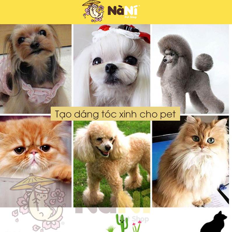 Lược chải bông, xù lông cho chó mèo Nà Ní Pet Shop