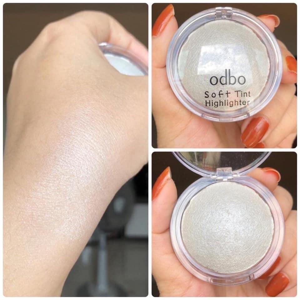 Phấn Bắt Sáng Có Nhũ Mini Odbo Soft Tint Highlighter OD173 4g