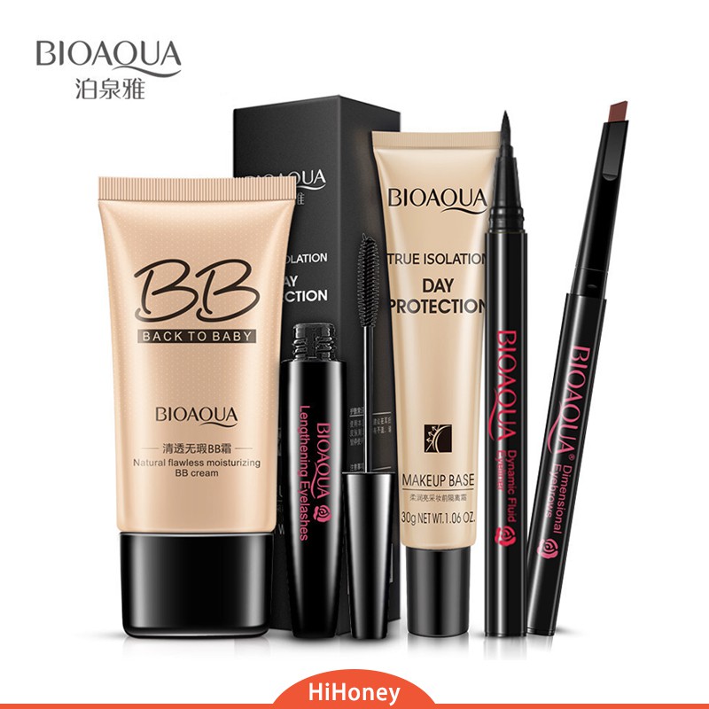 (HOT-NEW)Combo Bộ Trang Điểm 5 Món BIOAQUA