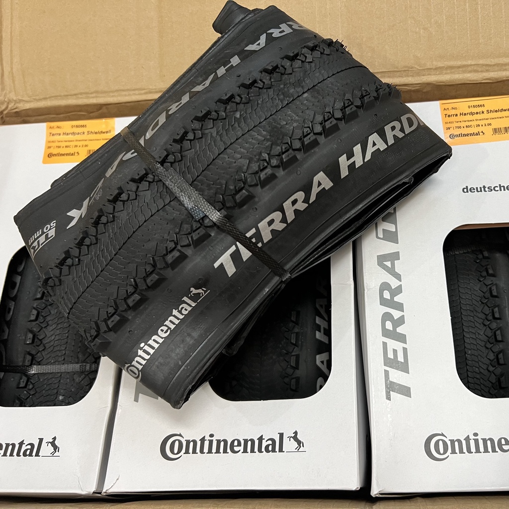 69bikeshop_VỎ CONTINENTAL TERRA HARDPACK SHIELDWALL LOẠI GẤP TUBELESS READY