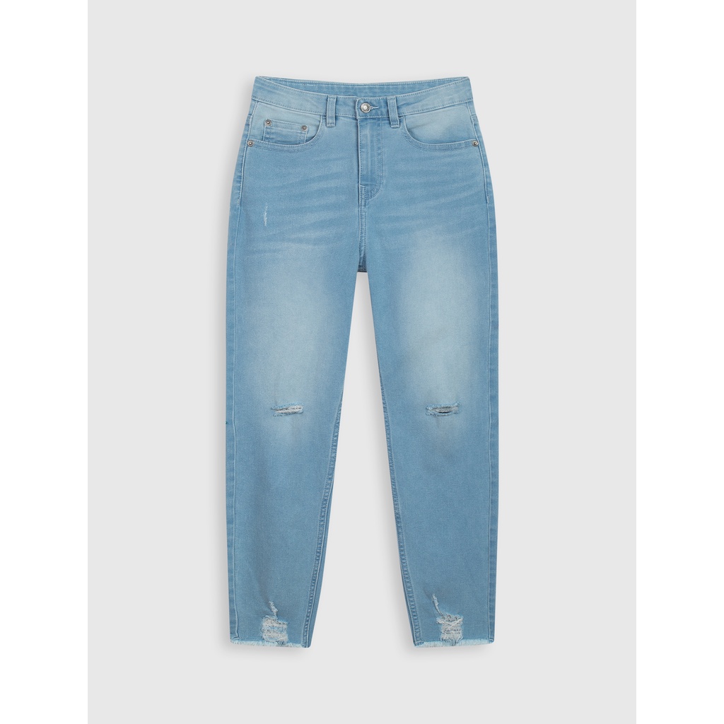 Quần jeans nữ rách gối CANIFA 6BJ21S001