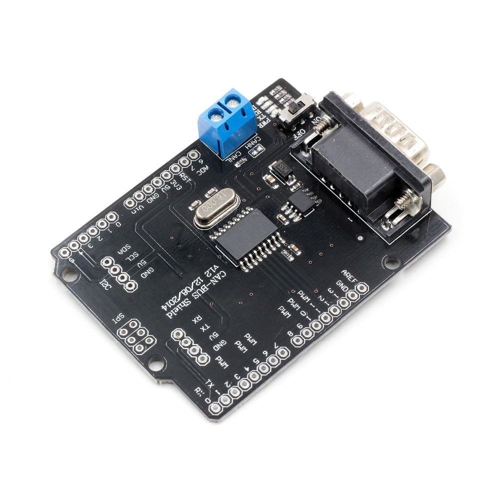 1Set MCP2515 Can Bus Shield Board SPI Interface 9 Pins Standard Sub-D Connector Expansion Module DC 5-12V | BigBuy360 - bigbuy360.vn