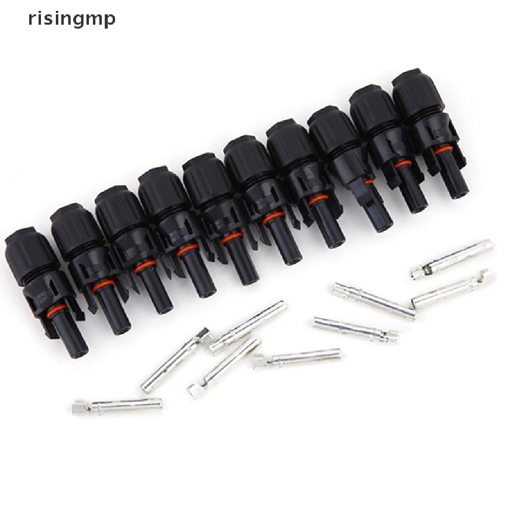 Bộ Đầu Nối Dây Cáp Tấm Năng Lượng Mặt Trời MC4 30A M / F IP67 ♨Trên đó