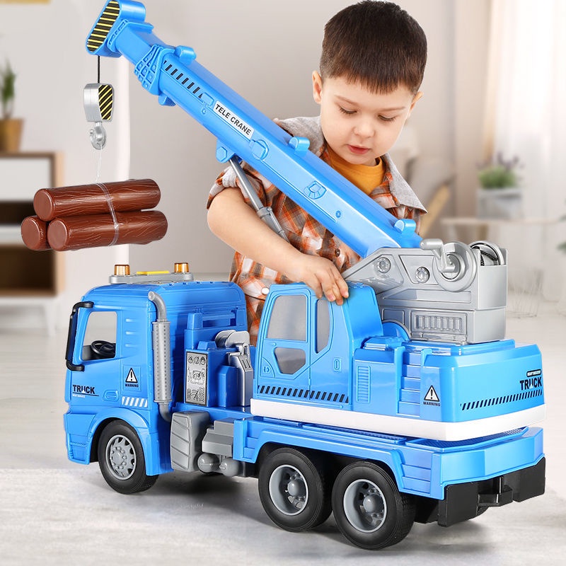 Xe Cần Cẩu Đồ Chơi Cỡ Lớn Có Nhạc Cho Trẻ Em
