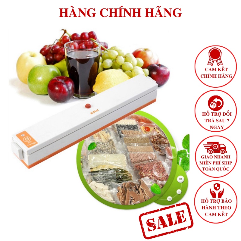 Máy Hút Chân Không Và Hàn Miệng Túi 2In 1 Fresh Pack Pro, Tặng Kèm Túi Hút Chân Không, Bảo Hành 12 Tháng