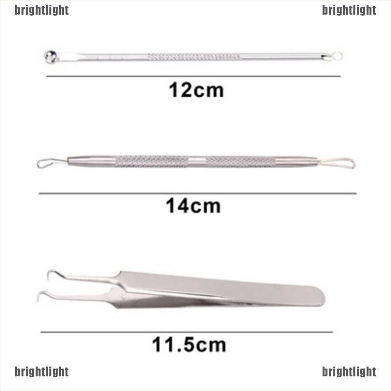 Bộ 3 Dụng Cụ Nặn Mụn Bằng Inox Chuyên Dùng