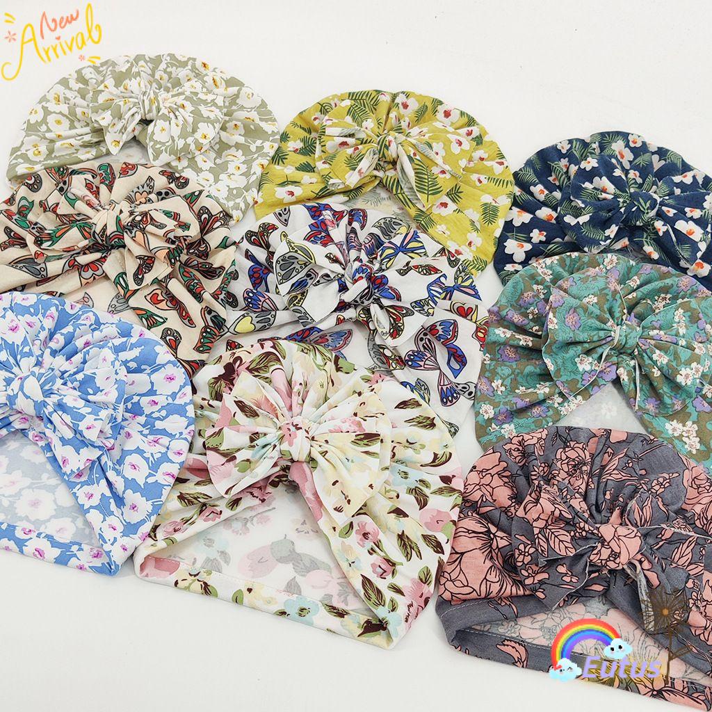 Mũ Trùm Đầu Co Giãn Thắt Nơ Dành Cho Bé Trai Gái