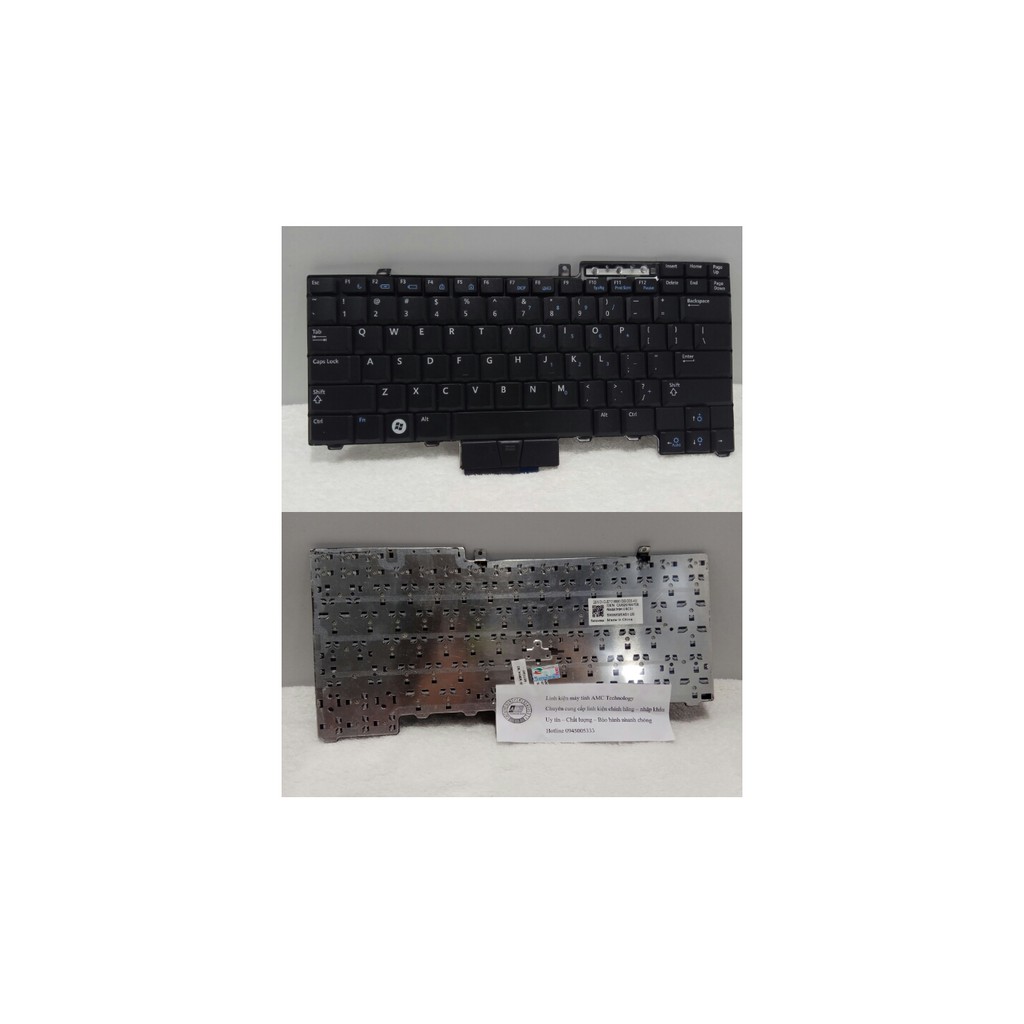 (Ảnh thật) BÀN PHÍM LAPOTOP DELL LATITUDE E6410, E6500, E5500, E5300, M4500, M4400, E6400, E6510, E5410, E5510