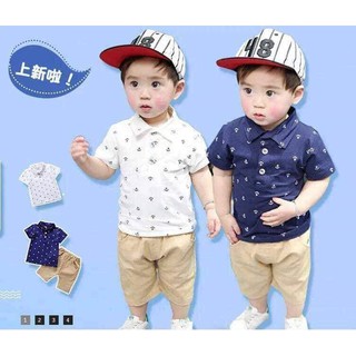 sét bộ bé trai hãng polo cực phong cách