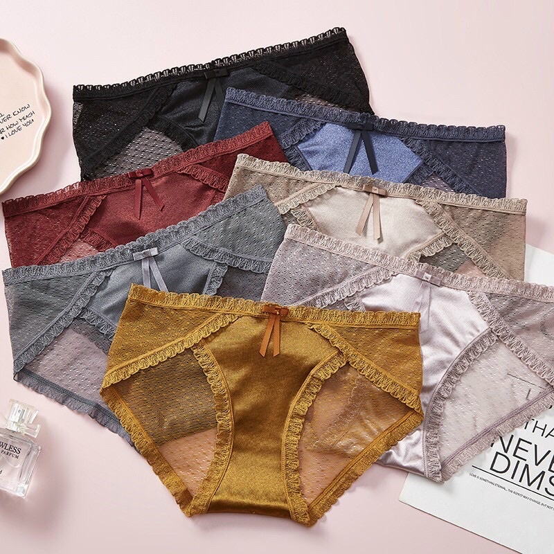 COMBO 10 QUẦN LỤA PHA REN CAO CẤP 266