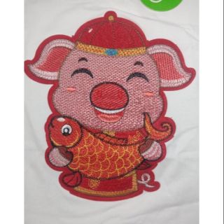 Combo cặp áo mẹ con heo thần tài