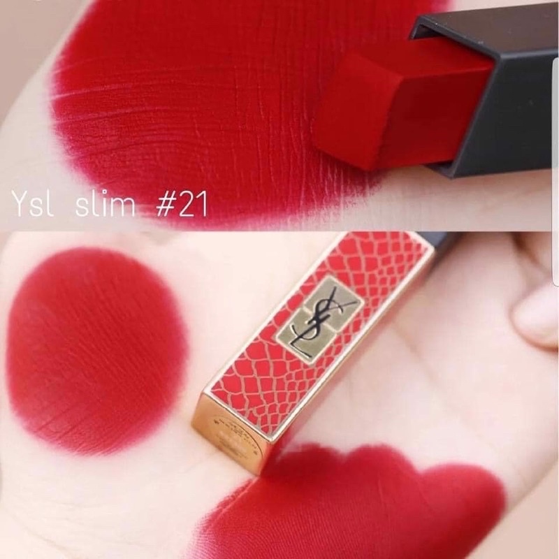 Son YSL Rouge Pur Couture The Slim Collector Vỏ Đỏ Limited sẵn Màu 21,28 | BigBuy360 - bigbuy360.vn