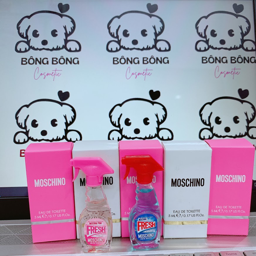 [Mini] Nước Hoa Nữ Moschino Fresh Couture Pink EDT 5ml - Chai Hồng chuẩn Auth | Thế Giới Skin Care