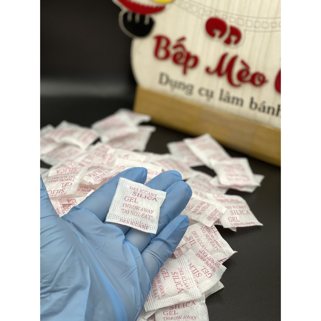 Gói hút ẩm loại nhỏ 1Gr ( 100g-250g-500g )
