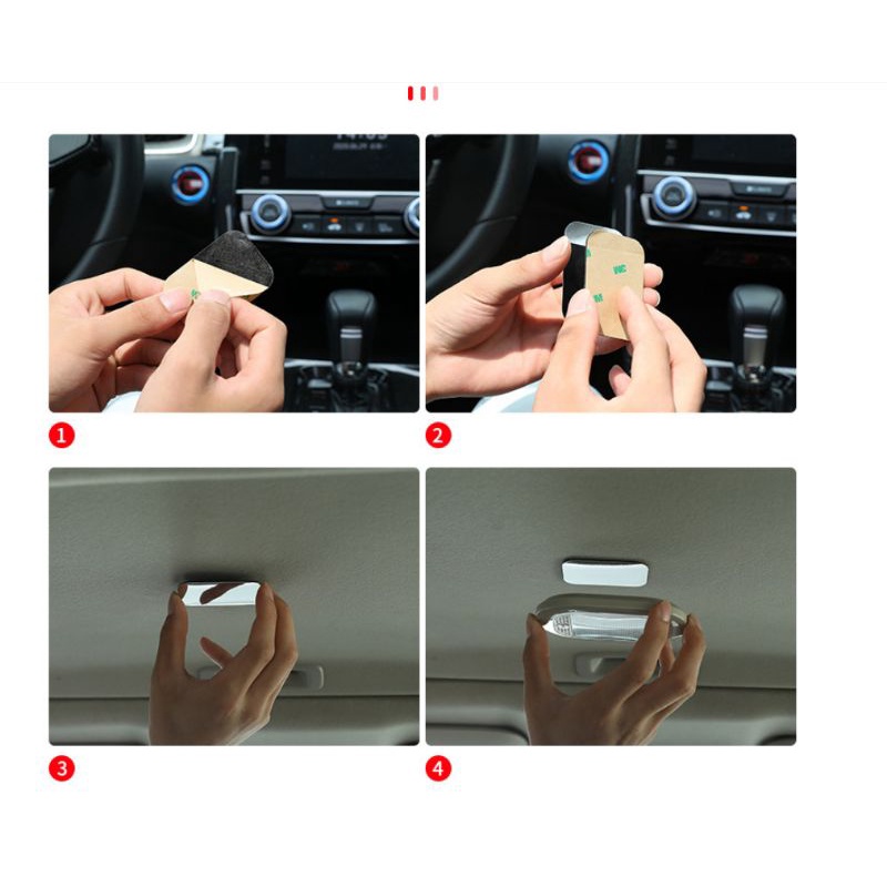 Đèn led đán trần xe hơi sạc usb (chế độ 8 màu),,,