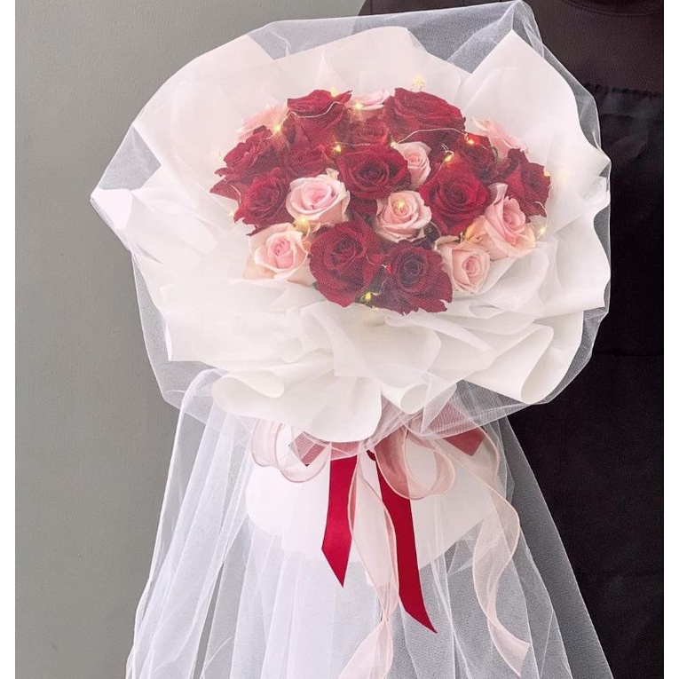 RUY BĂNG VOAN 4CM DÀI 9M