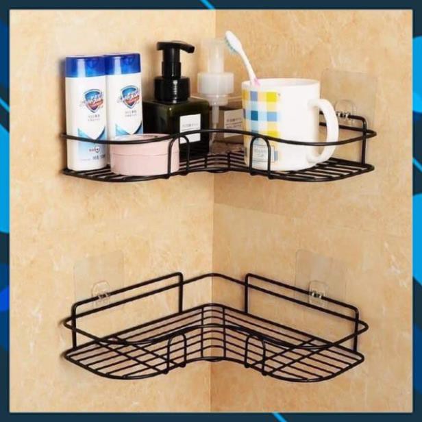 [SIÊU RẺ] Kệ Sắt Dán Góc Tường Nhà Tắm , Nhà Vệ Sinh, Nhà Bếp Đa Năng | BigBuy360 - bigbuy360.vn