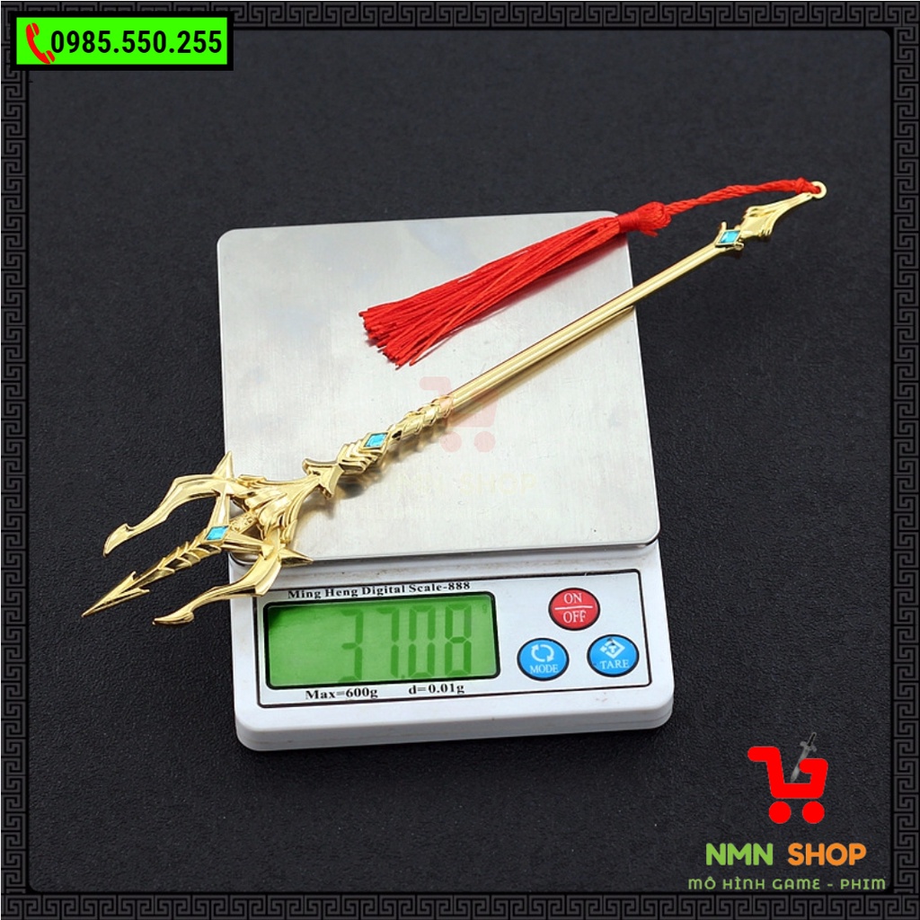 Mô hình phim Đấu La Đại Lục - Hải Thần tam xoa kích 22cm