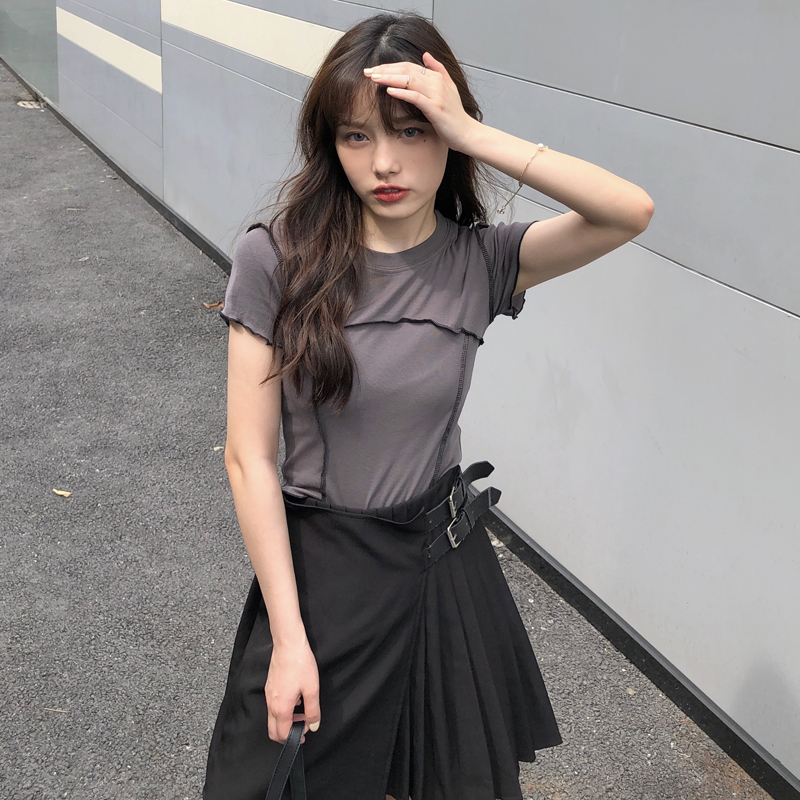 Áo Thun Lửng Tay Ngắn Thời Trang Dành Cho Nữ | BigBuy360 - bigbuy360.vn