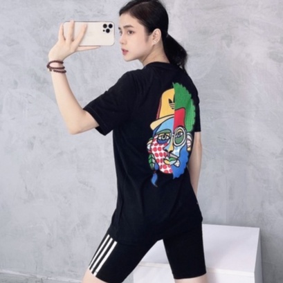 Áo thun logo hoạ tiết  nam nữ