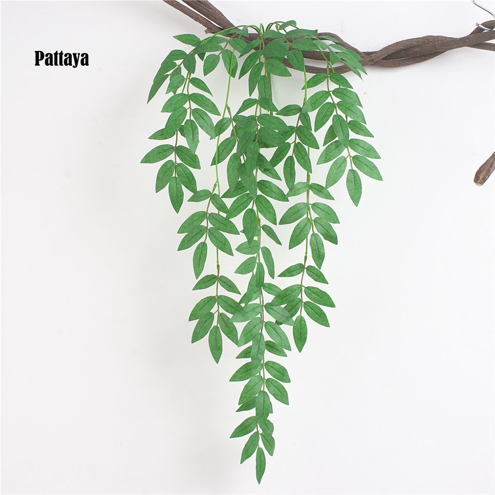 1 Chùm Lá Nho Nhân Tạo Treo Tường Trang Trí