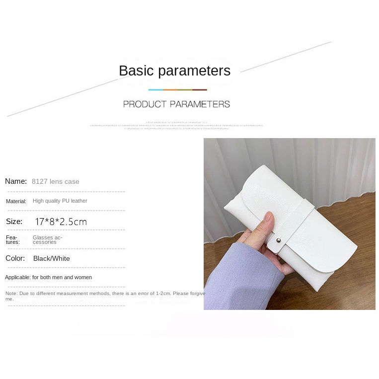 Túi Da Mềm Đựng Mắt Kính Thời Trang Tiện Dụng Khi Đi Du Lịch