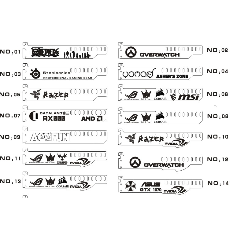 Giá Đỡ VGA Led RGB Đồng Bộ - Khắc Theo Yêu Cầu | BigBuy360 - bigbuy360.vn