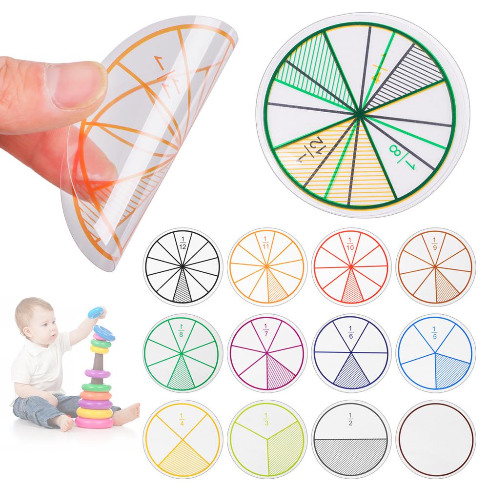 PISTA Bộ 12 Dụng Cụ Học Toán Cho Bé
