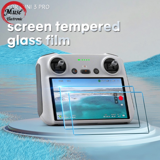 Set 2 MiếNg KíNh CườNg LựC BảO Vệ MàN HìNh ChốNg CháY Nổ KèM Phụ KiệN Cho Dji Mini 3 Pro Rc