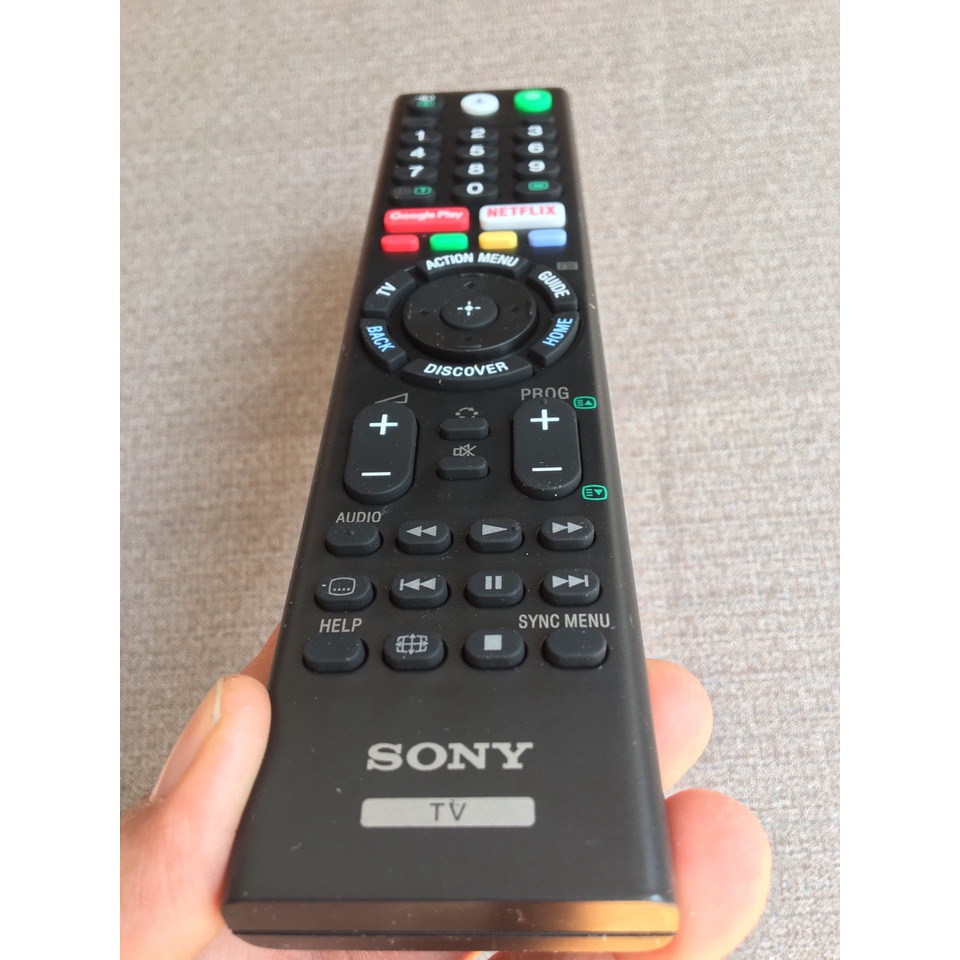 Điều khiển tivi sony tìm kiếm giọng nói Model  RMF-TX-310p, RMF-TX300P Chính hãng theo tivi