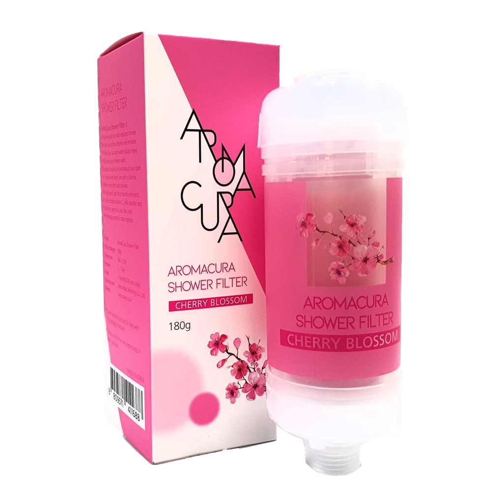 Lõi lọc nước Vòi Sen Vitamin C Aromacura Korea - Hương Hoa Anh Đào Cherry Blossom