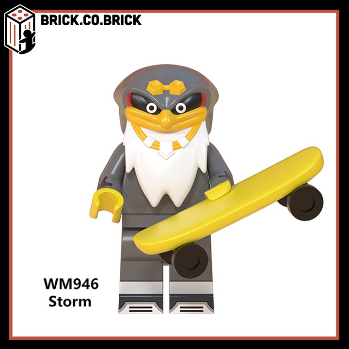 Minifigures nhân vật lego Sonic đặt biệt - Mô hình mini lắp ráp Ray Rabbit Charmy Bee Tikal blaze và Storm - WM6087