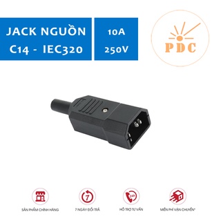 Phích cắm UPS IEC320 C14 (C14 Male ,C14 - Đầu đực)