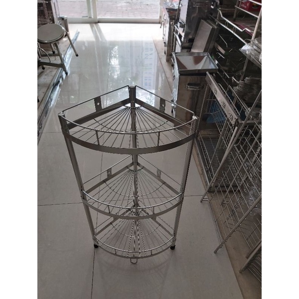 Kệ góc 3 tầng SUS 304