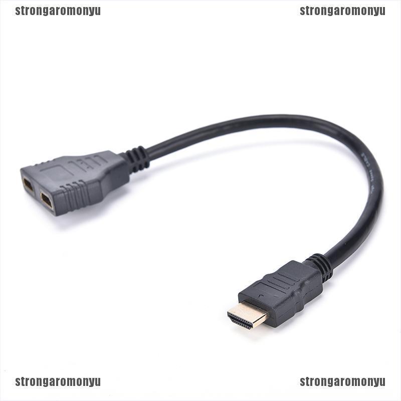 Cáp Chia Cổng HDMI 1080P Mới Thành 2 Cổng Cái 2 Trong 1