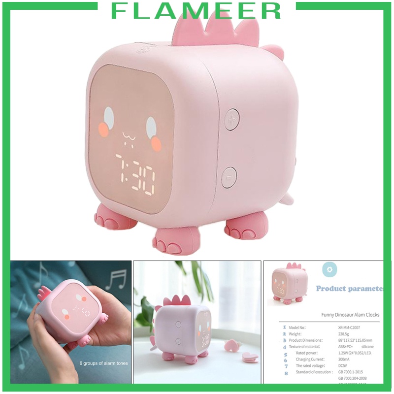 Đồng Hồ Báo Thức Điện Tử Để Bàn Màn Hình Lcd