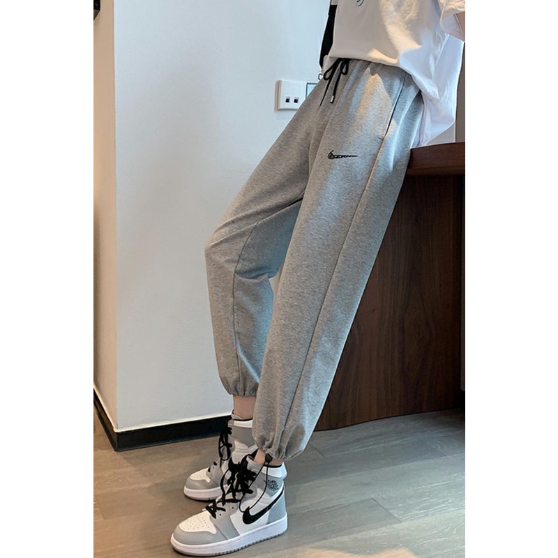 NRVP Quần Thể Thao Ống Rộng Phong Cách Thời Trang Hàn Quốc Dành Cho Nam Và Nữ