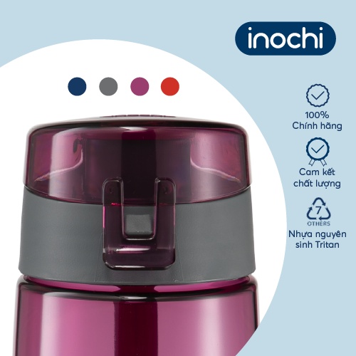 Bình nước thể thao Inochi - Kita Active 500/700ml (Nhiều màu)