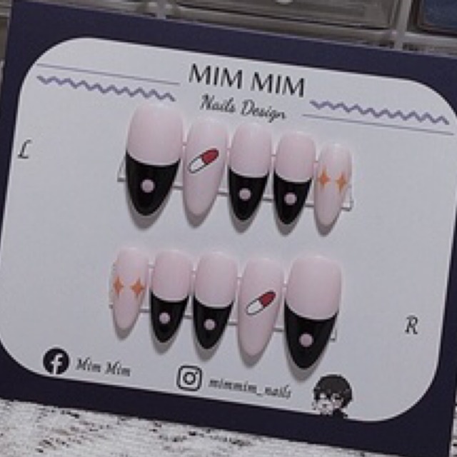 Nail box móng úp thiết kế Sanzu