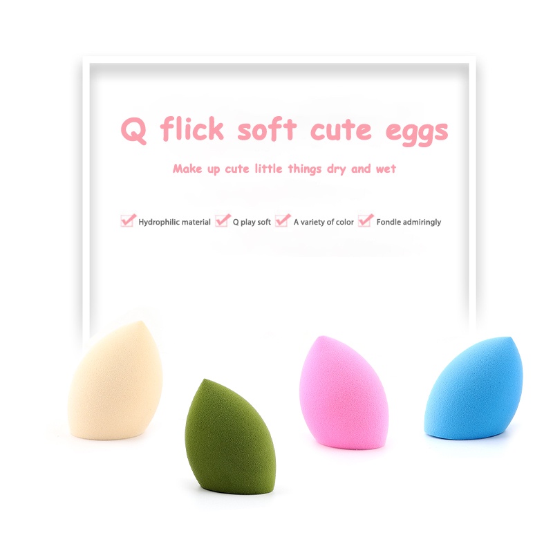 🎀Mút Trang Điểm Không Chứa Cao Su Hình Quả Trứng Tiện Dụng