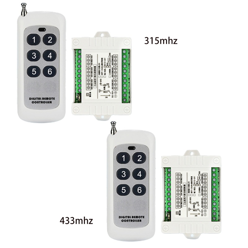 Hệ Thống Điều Khiển Từ Xa Không Dây 433 315mhz Và Phụ Kiện