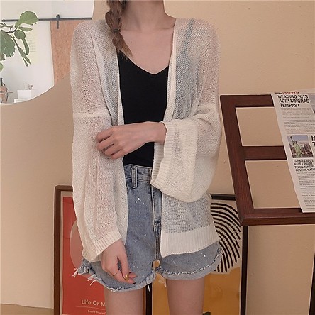 Set Áo Cardigan Nữ và áo 2 dây mặc kèm,Đi Biển, Dự tiệc Sang Chảnh - Hàng CAO CẤP Loại 1