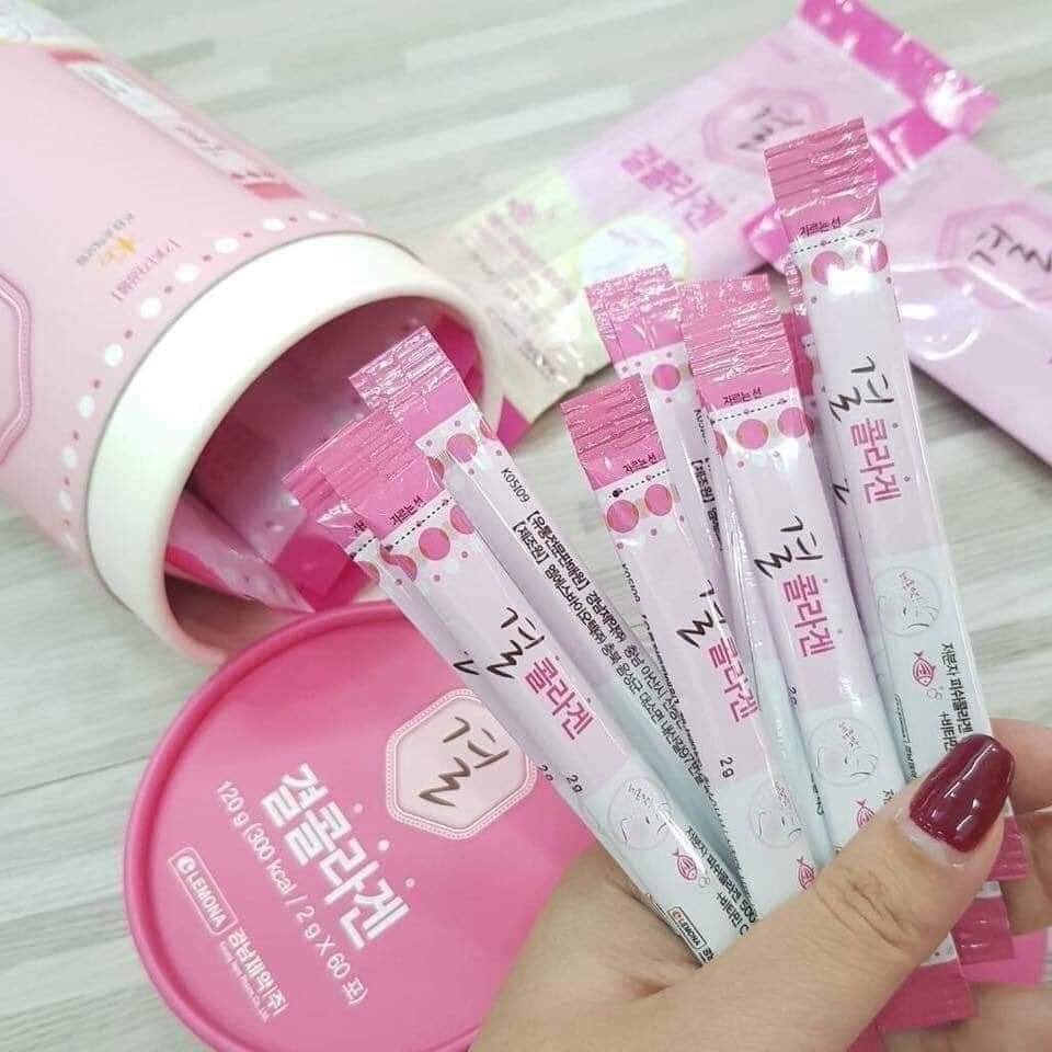 Collagen dạng Bột 𝗟𝗘𝗠𝗢𝗡𝗔 km