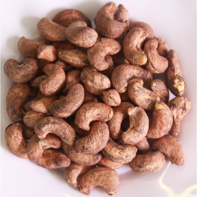 500gr HẠT ĐIỀU NGUYÊN CÒN VỎ LỤA LOẠI 1