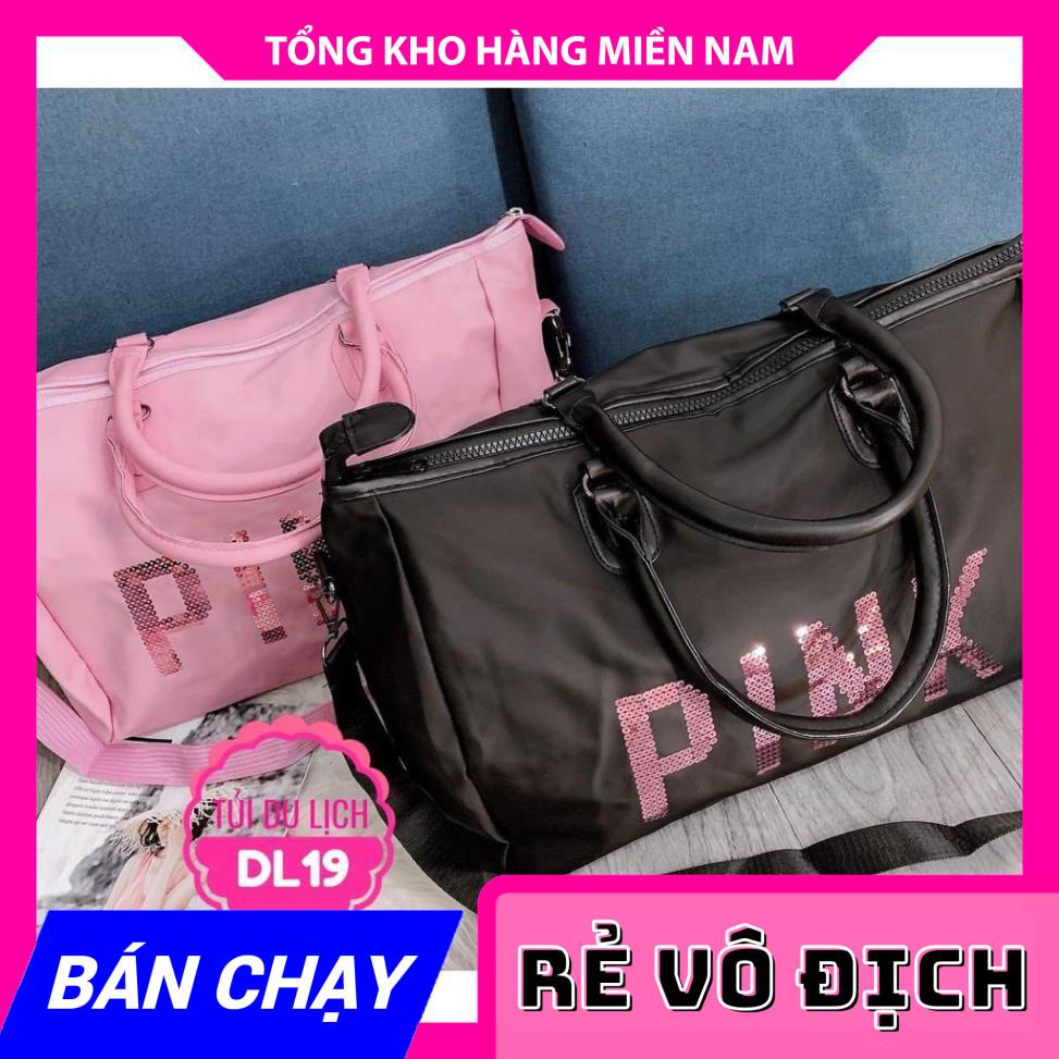 TÚI DU LỊCH PINK KIM SA PLING PLING SIÊU SANG DL19 ❤100% ẢNH THẬT❤ CHUYÊN SỈ - GIÁ TỐT